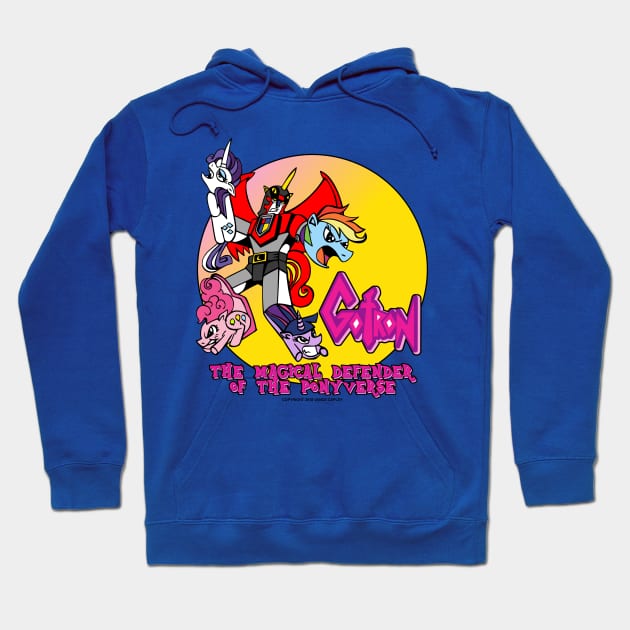 GOTRON Defender of the Ponyverse Hoodie by VanceCapleyArt1972